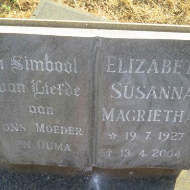? David Benjamin Johannes J. 1926-1998 &amp; Elizabeth Susanna Magrietha 1927-2004