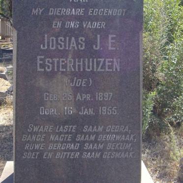 ESTERHUIZEN Josias J.E. 1897-1955