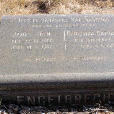 ENGELBRECHT James John 1868-1957 &amp; Christina Catharina BLOM 1876-1957
