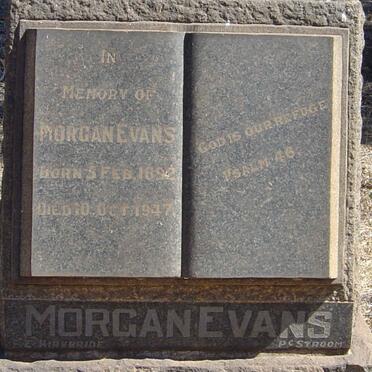 EVANS Morgan 1892-1947
