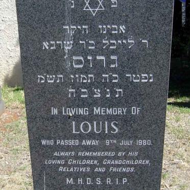 GROSS Louis -1980