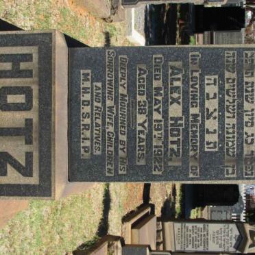 HOTZ Alex -1922