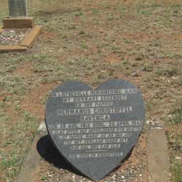 HAVENGA Hermanus Christoffel 1912-1943