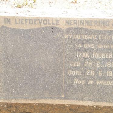 JOUBERT Izak 1860-1943