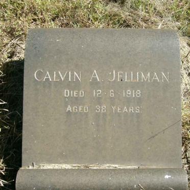 JELLIMAN Calvin A. -1918