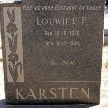 KARSTEN Louwie C.P. 1890-1954