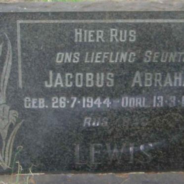 LEWIS Jacobus Abraham 1944-1945