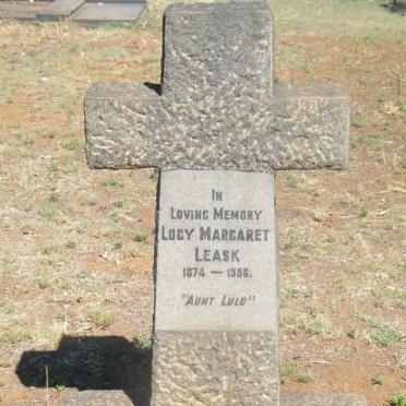 LEASK Lucy Margaret 1874-1956