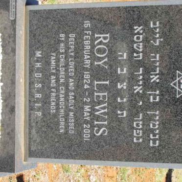 LEWIS Roy 1924-2001