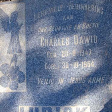 LUDICK Charles Dawid 1947-1954