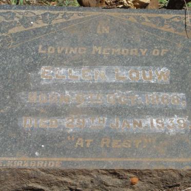 LOUW Ellen 1868-1939