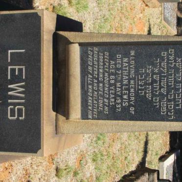 LEWIS Nathan -1937