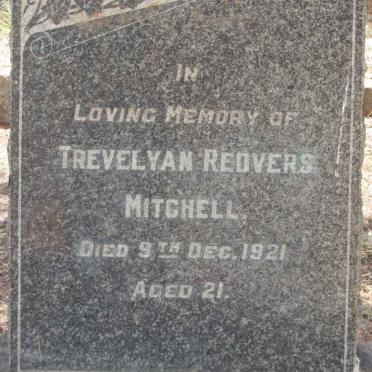 MITCHELL Trevelyan Redvers -1921