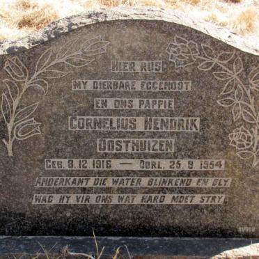 OOSTHUIZEN Cornelius Hendrik 1916-1954