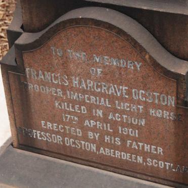 OGSTON Francis Hargrave -1901