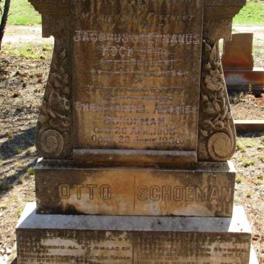OTTO Jacobus Stephanus Kock 1901-1936 :: SCHOEMAN Christoffel Andries 1905-1936