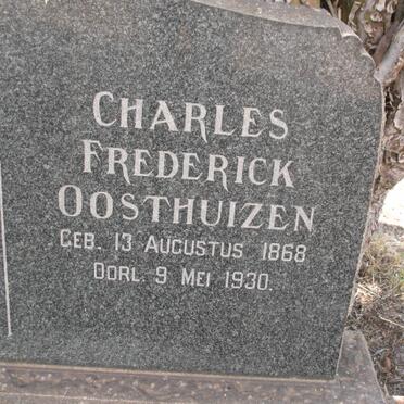 OOSTHUIZEN Charles Frederick 1868-1930
