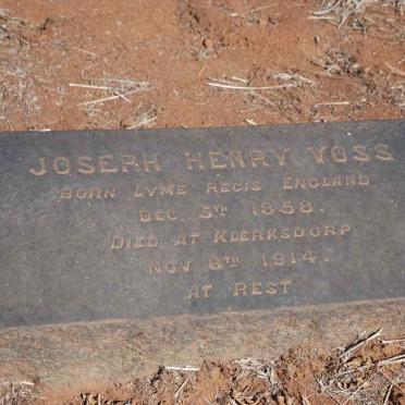 VOSS Joseph Henry 1858-1914