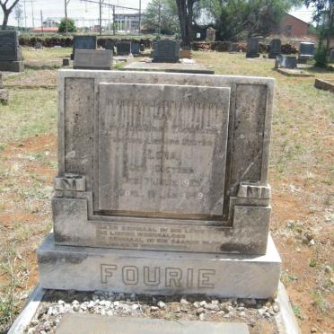 FOURIE Lena nee COETZER 1925-1949