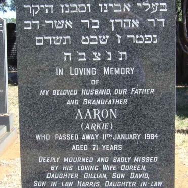 FRAME Aaron -1984