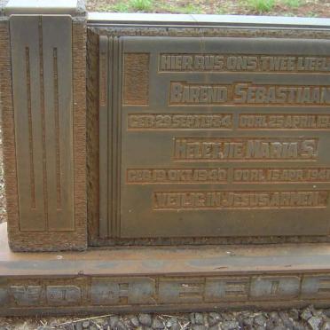 REEDE Barend Sebastiaan, v.d. 1934-1939 : V. D. REEDE Heletjie Maria S. 1940-1941