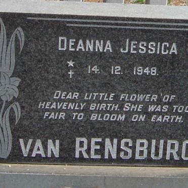 RENSBURG Deanna Jessica, van 1948-1948