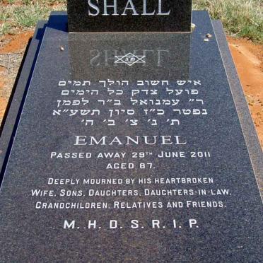SHALL Emanuel -2011