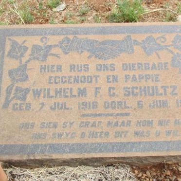 SCHULTZ Wilhelm F.C. 1916-1945