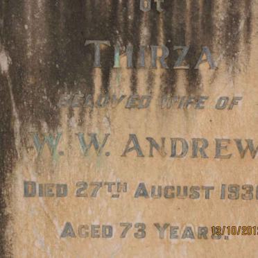 ANDREW Thirza -1930