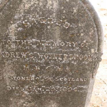 WOTHERSPOON Andrew S. -1896