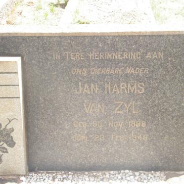 ZYL Jan Harms, van 1898-1949