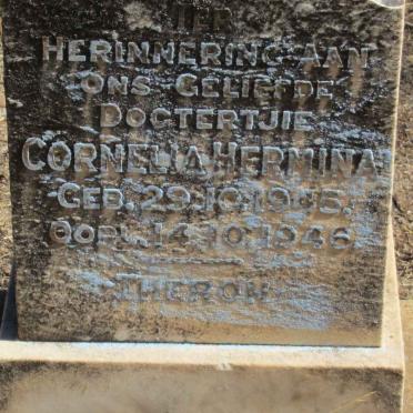 THERON Cornelia Hermina 1945-1946