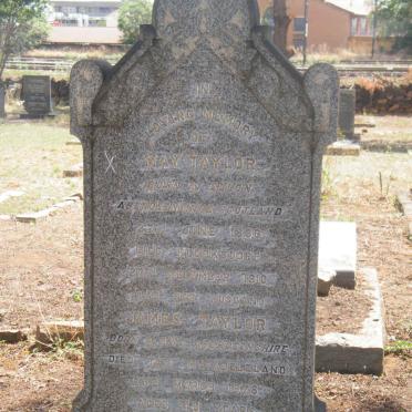 TAYLOR James 1878- &amp; May 1836-1910