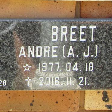 BREET A.J. 1977-2016