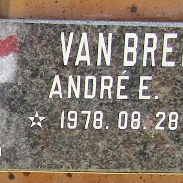 BREDA André E., van 1978-