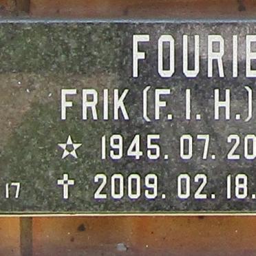 FOURIE F.I.H. 1945-2009