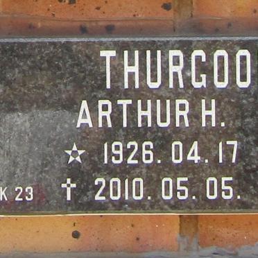 THURGOOD Arthur H. 1926-2010