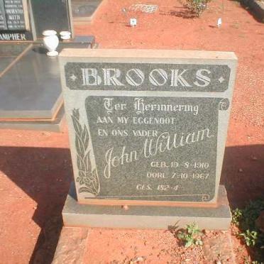 BROOKS John William 1910-1967