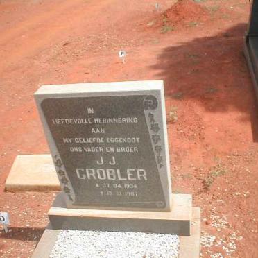 GROBLER J.J. 1934-1987