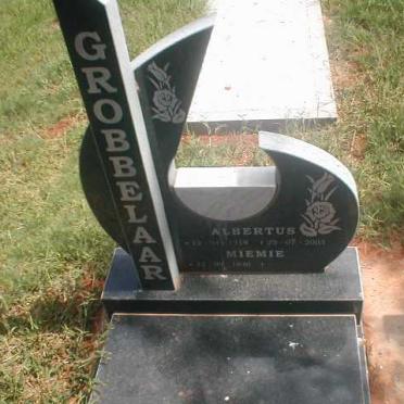 GROBBELAAR Albertus 1919-2003 &amp; Miemie 1910-