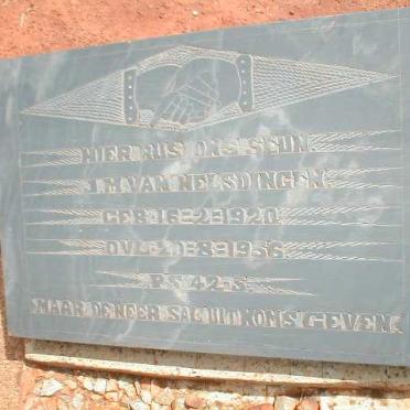 HELSDINGEN J.M., van 1920-1956