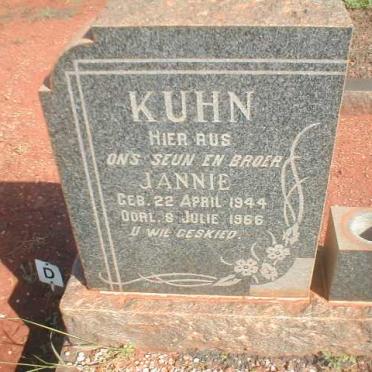 KUHN Jannie 1944-1966
