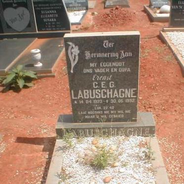 LABUSCHAGNE C.E.G. 1923-1992