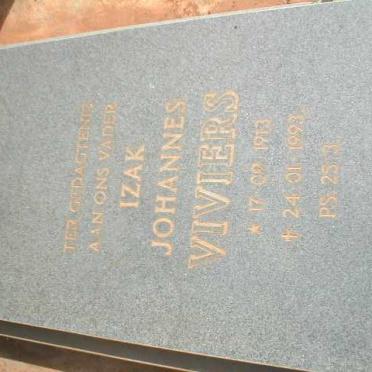 VIVIERS Izak Johannes 1913-1993