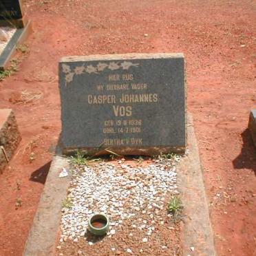 VOS Casper Johannes 1836-1901