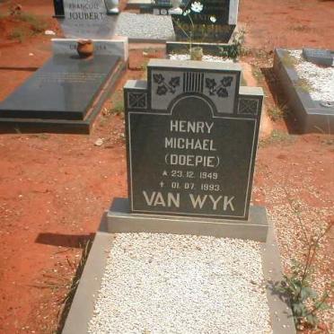 WYK Henry Michael, van 1949 - 1993