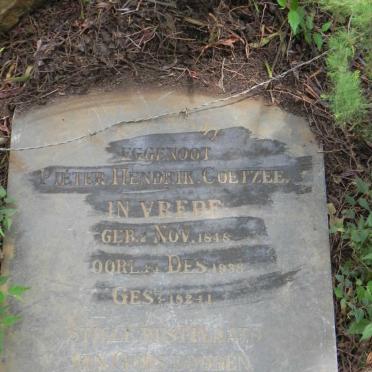 COETZEE Pieter Hendrik 1848-1938