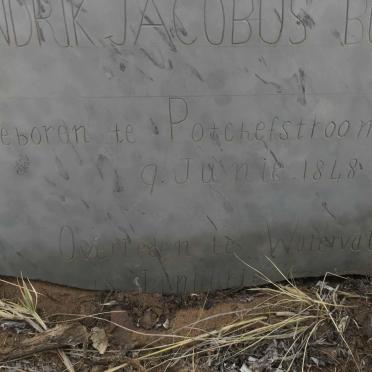 BOTHA Hendrik Jacobus 1848-