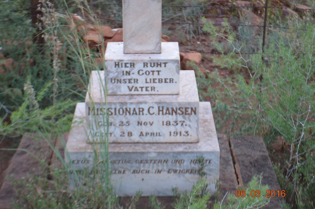 HANSEN C. 1837-1913