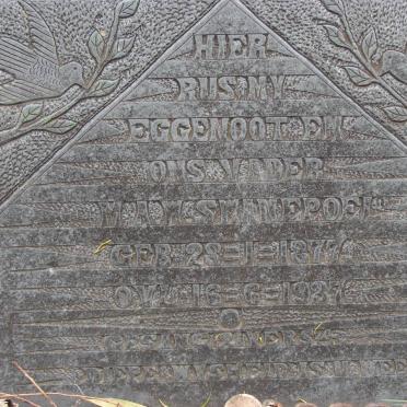 SWANEPOEL M.A.W. 1877-1937